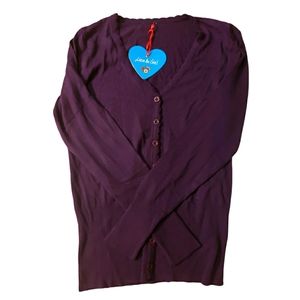 Lien & Giel Cashmere Blend Cardigan size M